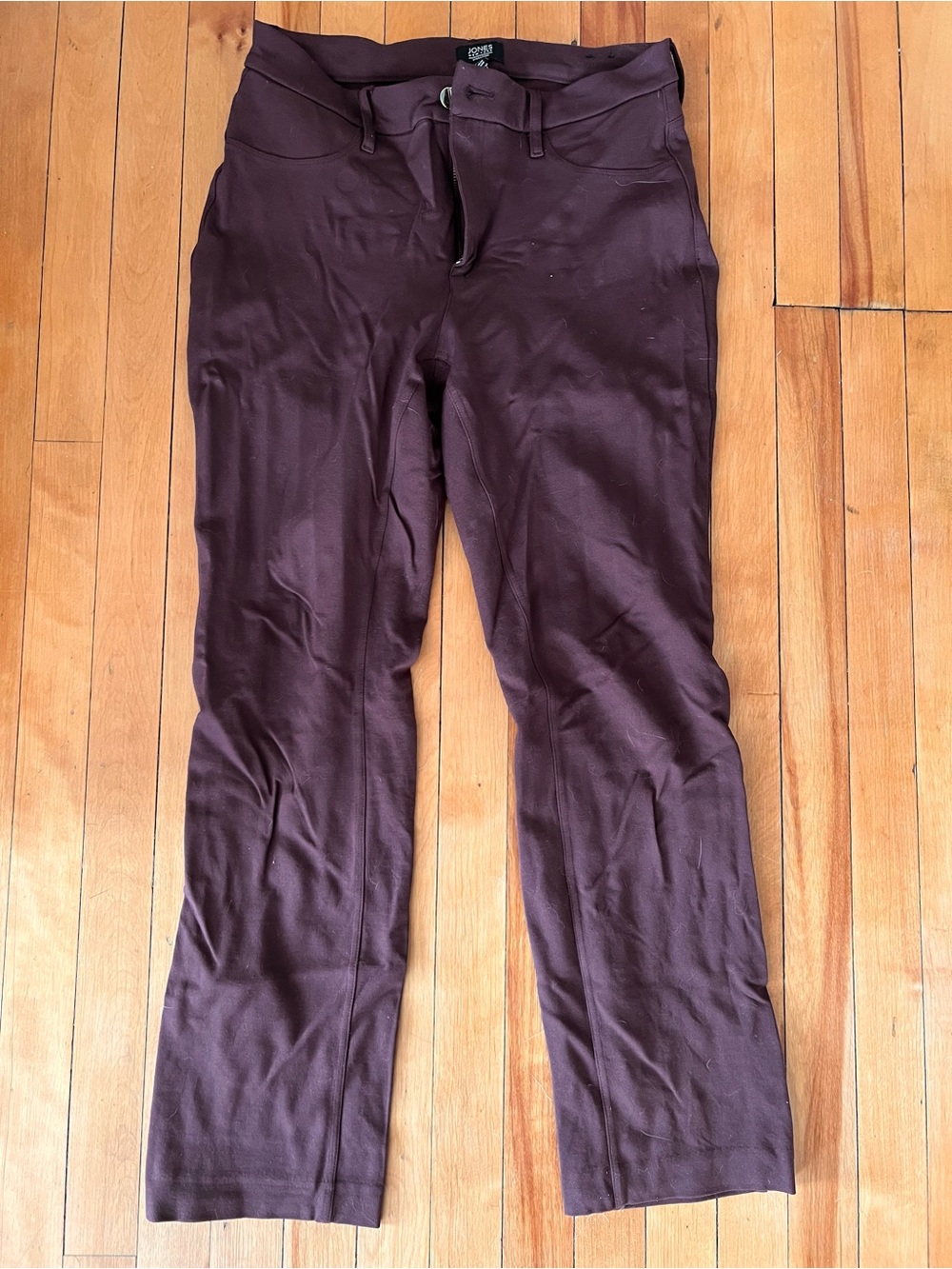 Jones New York Women's Straight Leg Pants in Brown